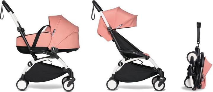 Actual product image Babyzen YOYO² 6+ white with carrycot