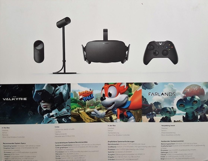 Produktbild Meta Rift VR