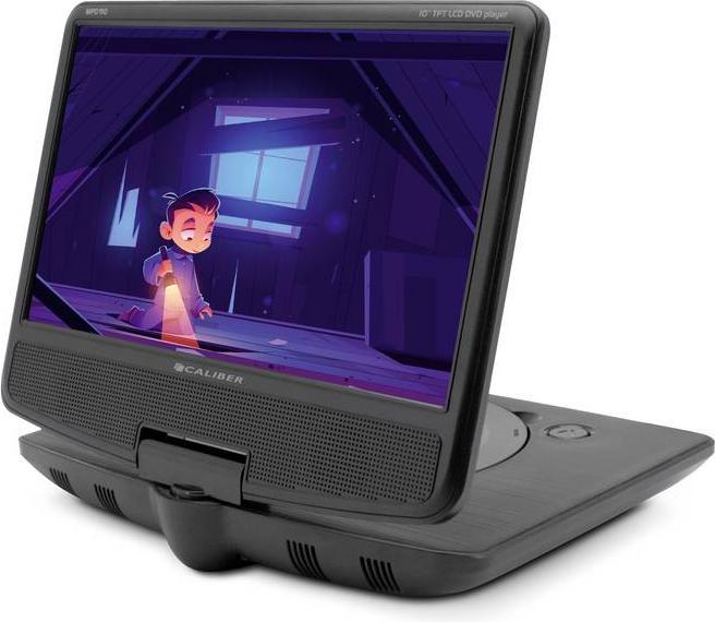 Immagine prodotto Caliber DVD Speler Auto - Schermata da 10 pollici con USB e Accu - Koptelefoonaansluiting - Zwart (Lettore DVD portatile)