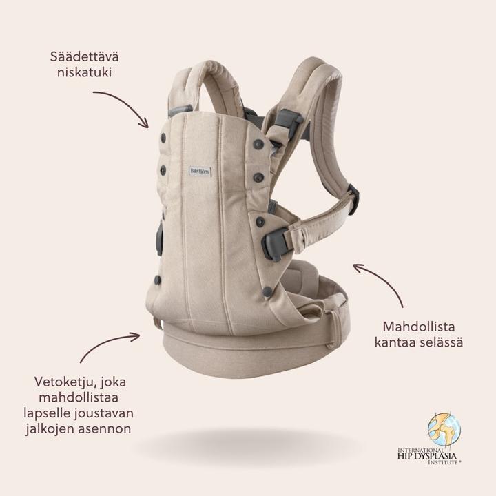 Actual product image BabyBjörn Tragesitz Harmony Woven