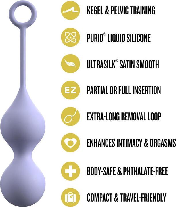 Actual product image Blush Kegel Trainer Delice Cheri Purple