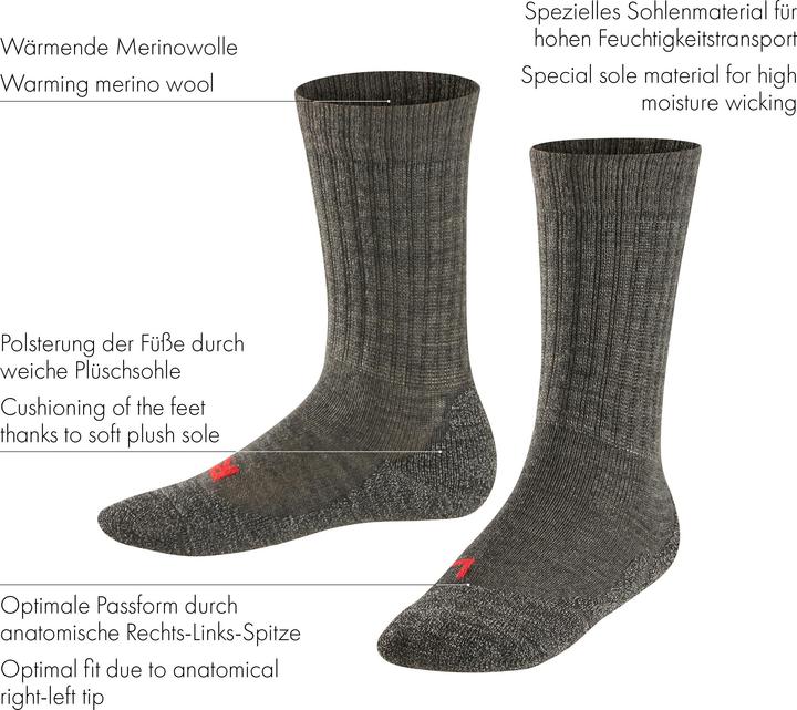 Produktbild Falke Active Warm Kinder Socken (19 - 22)