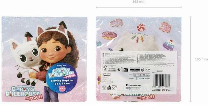 Immagine prodotto Partydeco SP33-110 (20 pz., 33 x 16.50 cm)