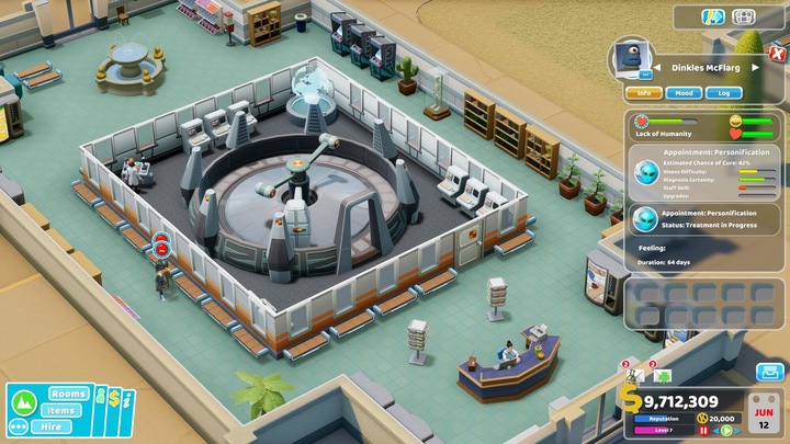 Actual product image Sega Two Point Hospital: Jumbo Edition (Switch) (FR) (Switch, Switch Lite, Switch OLED, FR)