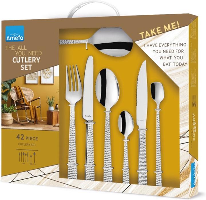 Actual product image Amefa FELICITY 42-piece cutlery set (42 pcs., Cutlery set)