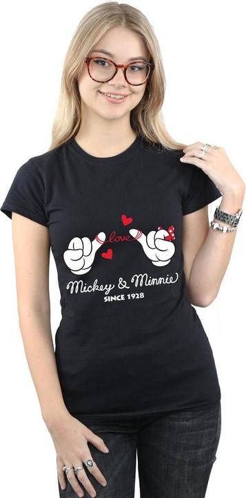 Immagine prodotto Disney Mickey Mouse Love Hands Maglietta Donna (S)