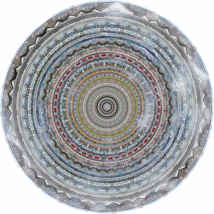 Actual product image Moooi Urban Mandala Carpet (350 cm)