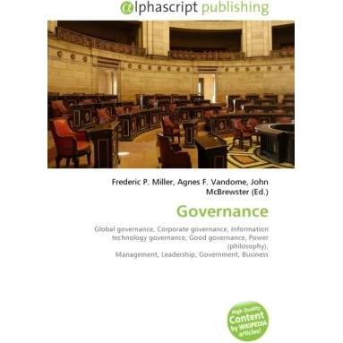Governance, Fachbücher