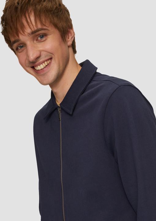 Produktbild s.Oliver Sweatshirt Jacke Sweatjacke mit Eingrifftaschen (XXL)