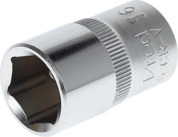 Actual product image Gedore Red 1/2 Socket 6-sided. short Ø 16 mm (16 mm)