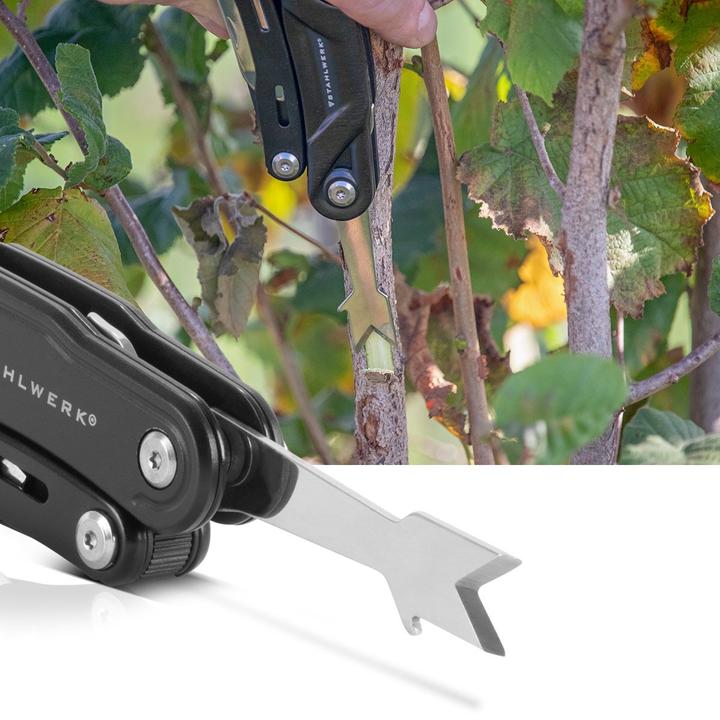 Actual product image Stahlwerk Multitool 5 Tools Pocket knife Multifunctional tool Garden shears (5 Functions)