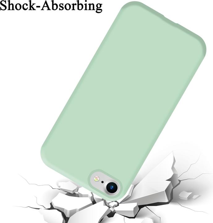 Actual product image Cadorabo TPU Liquid Silicone Case Cover (Apple iPhone 7, Apple iPhone SE (2nd Gen))