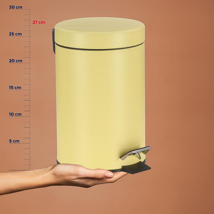 Image du produit Kela Poubelle Monaco jaune (3 l)
