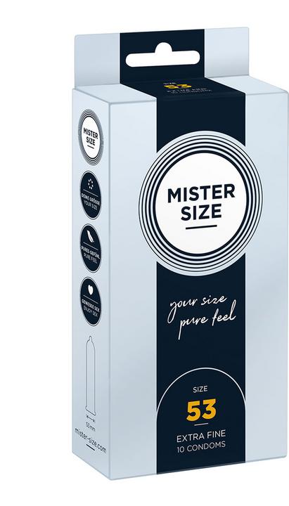 Image du produit Mister Size 53 (10 pcs)