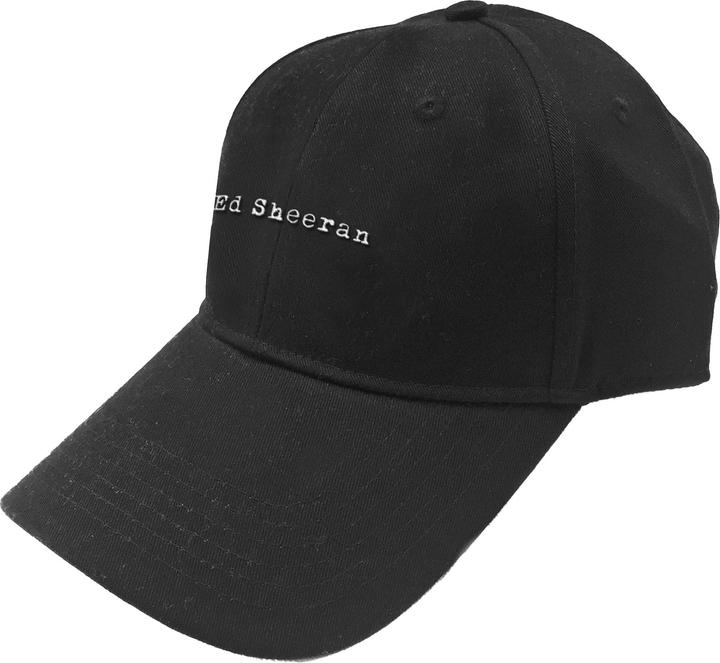 Produktbild Ed Sheeran Type Logo BaseballMütze (One Size)