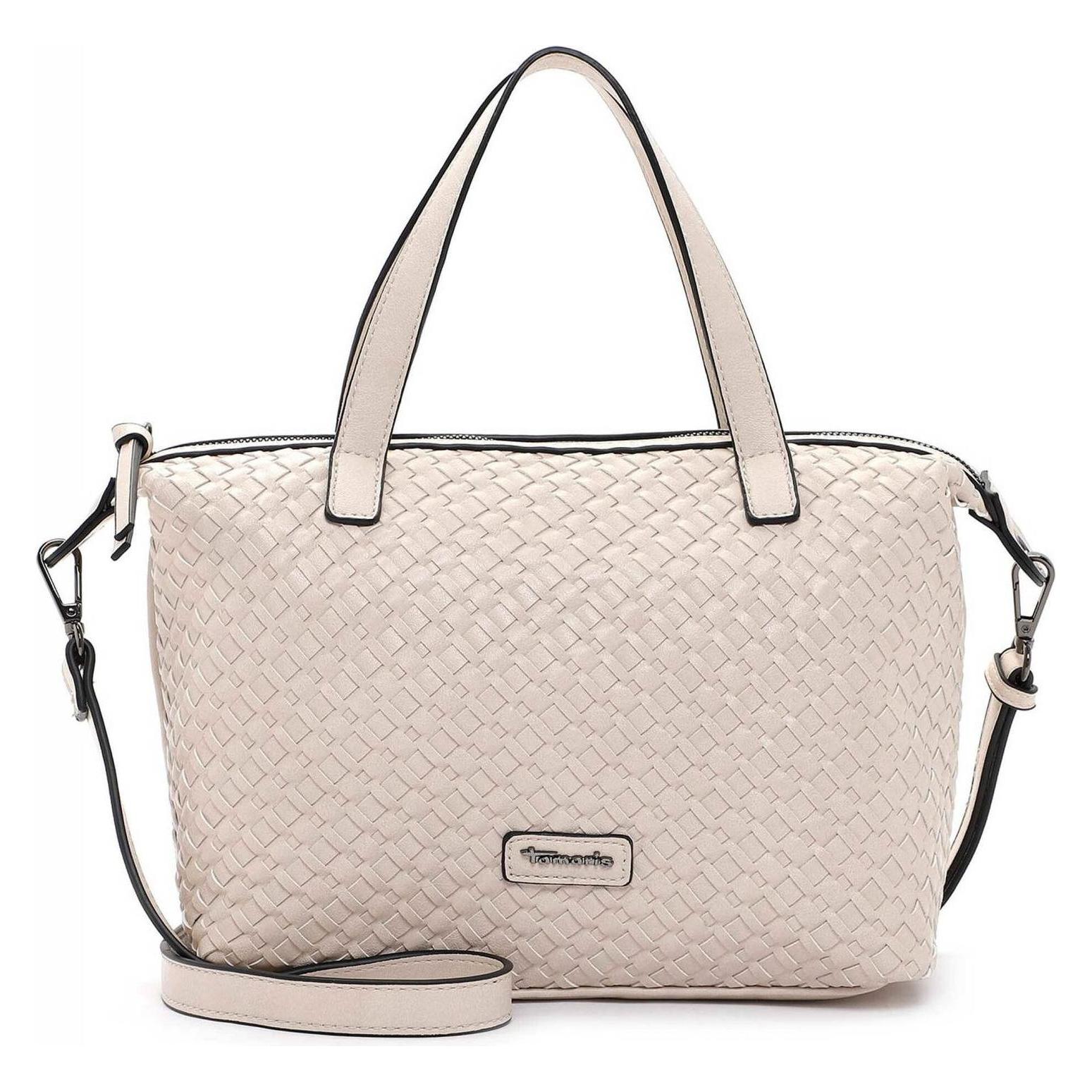 Tamaris, Damen, Tasche, Shopper Jelena, Beige, (10 l)