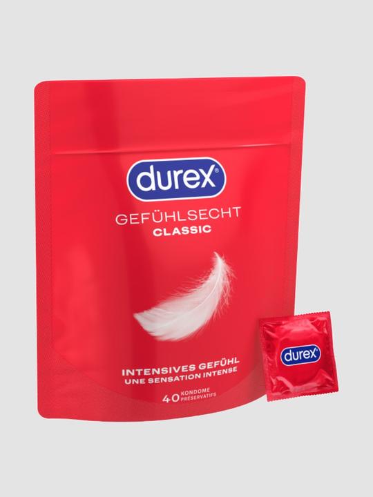 Actual product image Durex Gefühlsecht Classic (40 pcs.)