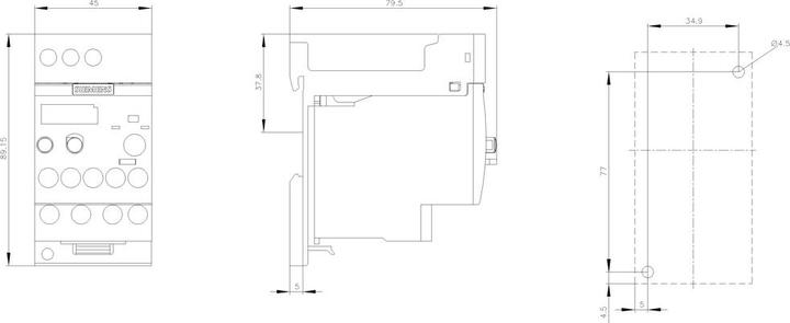 Produktbild Siemens Indus.Sector Überlastrelais 3RU2116-0AB1