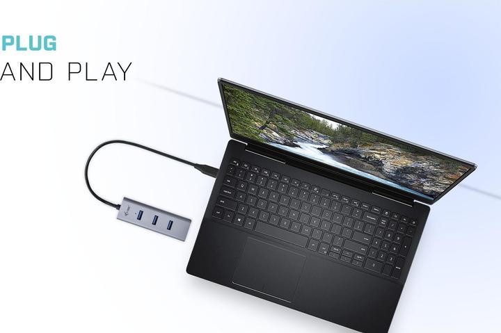 Produktbild i-tec C31HUBMETAL403 (USB-C, 4 Ports)