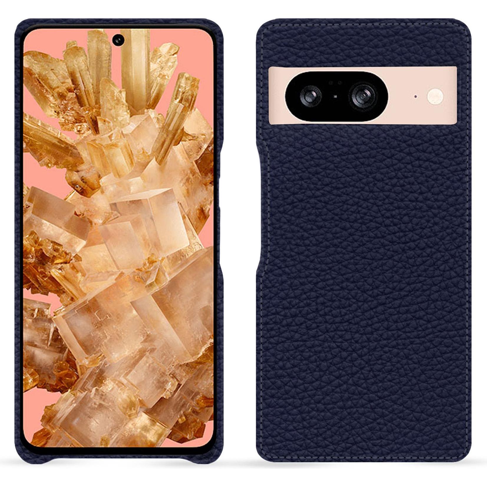 Noreve Lederschutzhülle (Google Pixel 8), Smartphone Hülle, Violett
