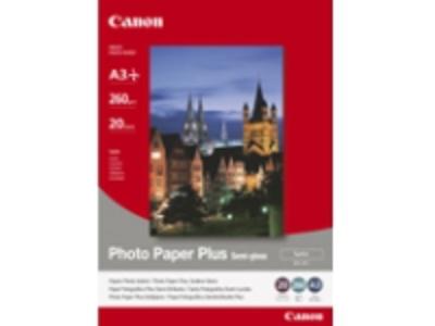 Produktbild Canon SG-201, Plus Semi-Gloss, 20 Blatt (260 g/m², A3+, 20 x)