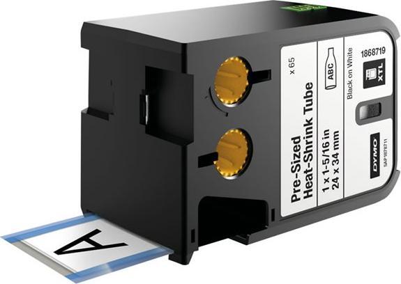 Produktbild Dymo XTL Heissschrumpfschlauch (2.40 cm, Schwarz)