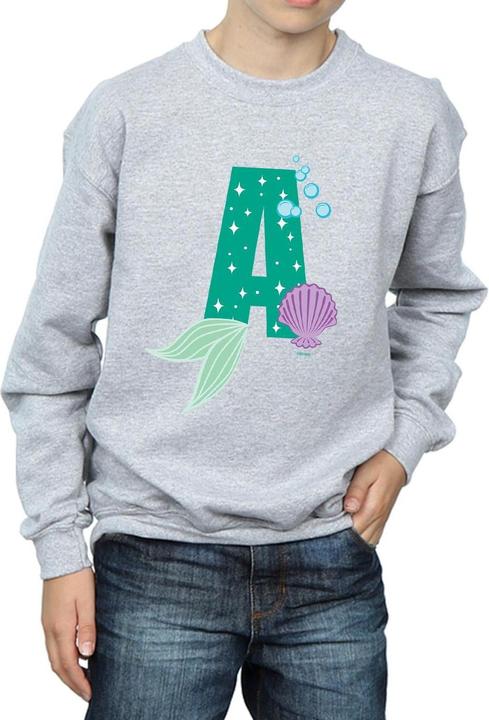 Produktbild Disney Alphabet A Is For Ariel Sweatshirt Jungen (116)