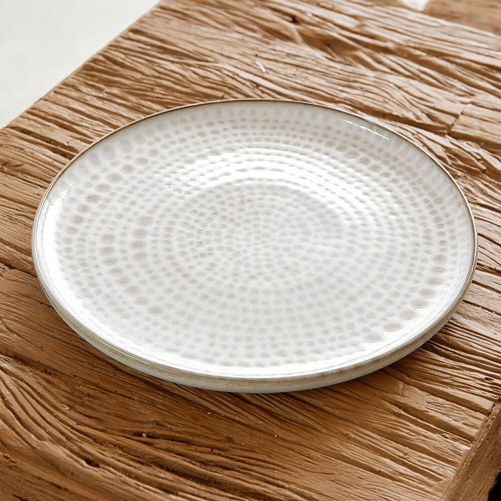 Produktbild Loberon Teller 6er Set Marnis grau/braun (6 Stk.)