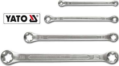 Actual product image Yato Torx Ring Spanners Set 4pcs E6e24 (12 mm, 14 mm, 10 mm, 17 mm, 11 mm, 13 mm)
