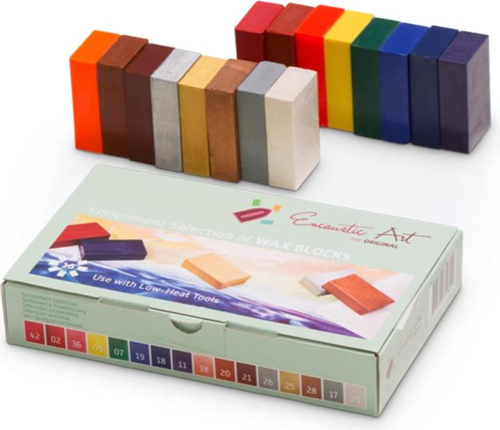 Produktbild Hobbyring Encaustic Wachsblöcke Set