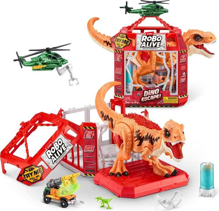 Image du produit Zuru Robo Alive Dino Escape Set de jeu avec lumière + son