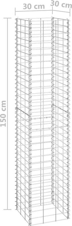 Immagine prodotto vidaXL Gabionen-Hochbeet