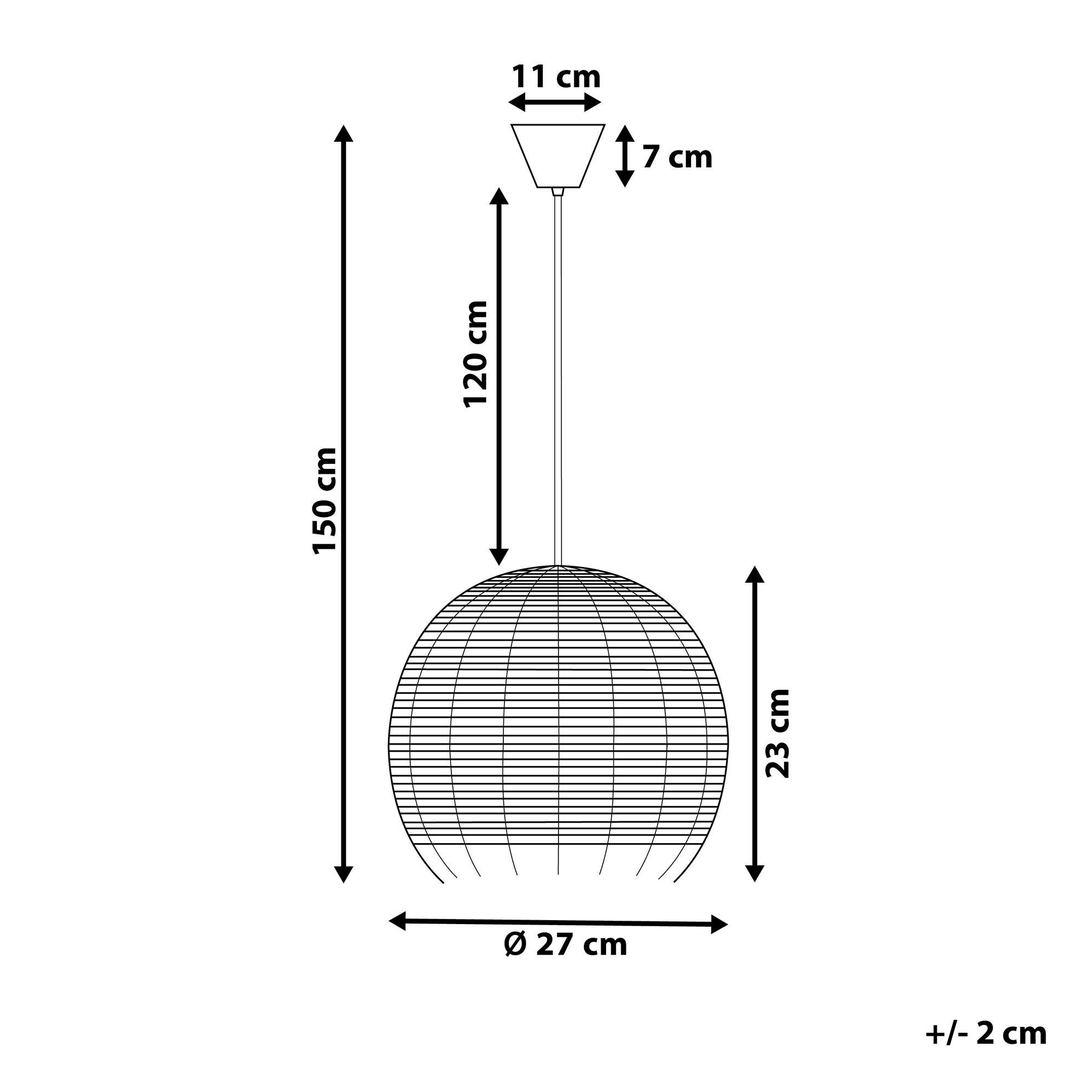 Thumbnail - Beliani, Pendelleuchte, Drino (E27)