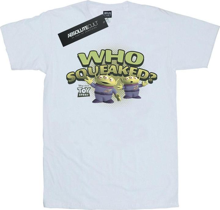 Image du produit Disney - T-shirt TOY STORY WHO SQUEAKED? - Femme (XL)