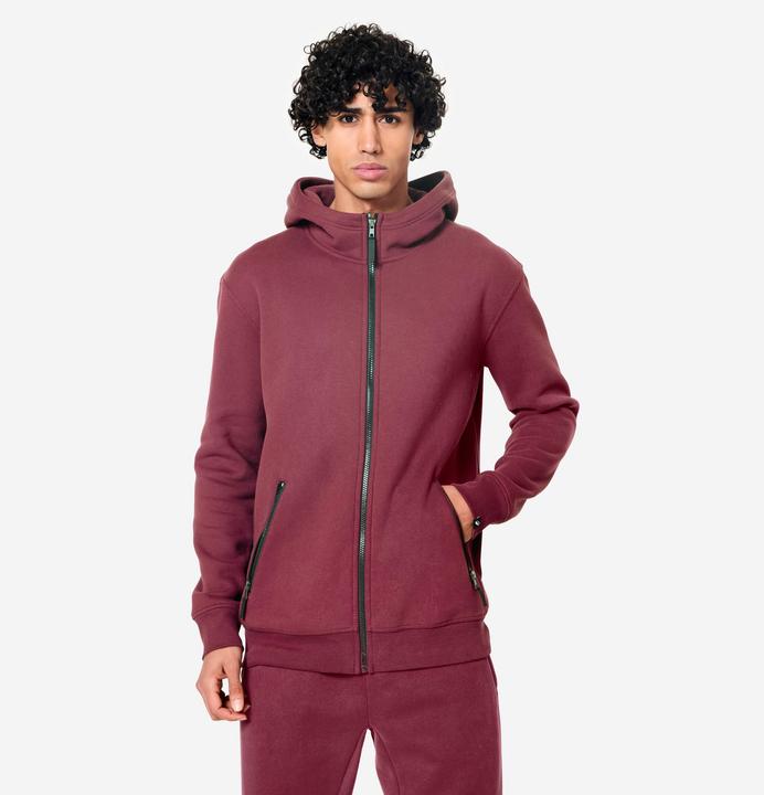 Domyos Kapuzenjacke Herren - bordeaux (L)