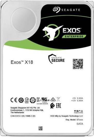Productafbeelding Seagate Exos X18 SED (16 TB, 3.5", CMR)