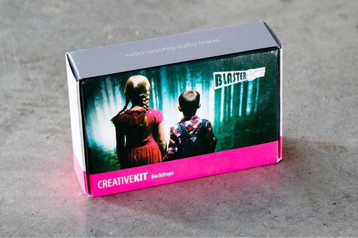 Actual product image Spiffy Light Blaster Creative Kit - Backdrops