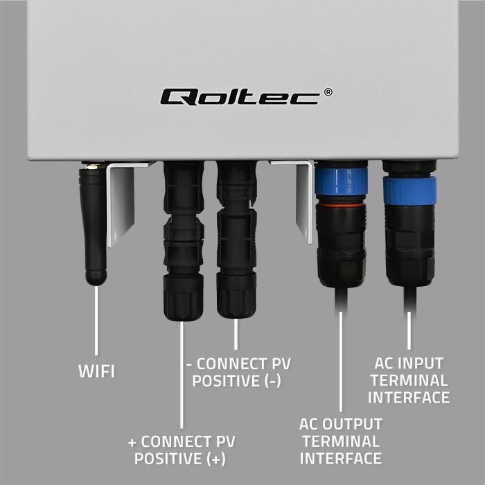 Productafbeelding Qoltec Solarwechselrichter für Wasserheizung ECO Solar Boost