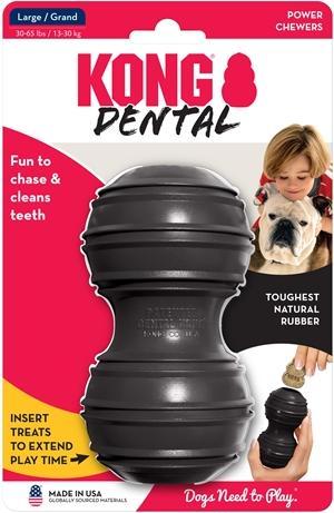 Actual product image KONG Dog Toy Extreme Dental black L (7x13.5cm) (Dog activity toy, Litter toy dog, Retrieval)