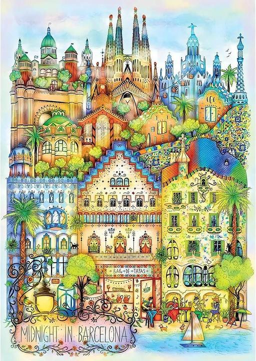Immagine prodotto Trefl Puzzle Premium Plus 1000 - Barcelona (1000 pezzi)