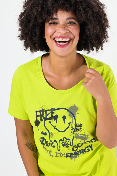 Immagine prodotto Angel of Style T-Shirt, A-Linie, Smiley, Halbarm (48)