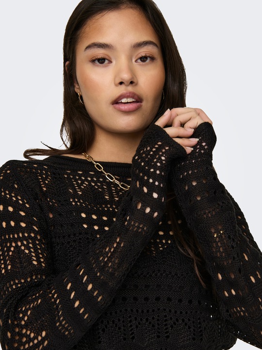 Image du produit JdY Pull à encolure en U Pull en maille (XS)