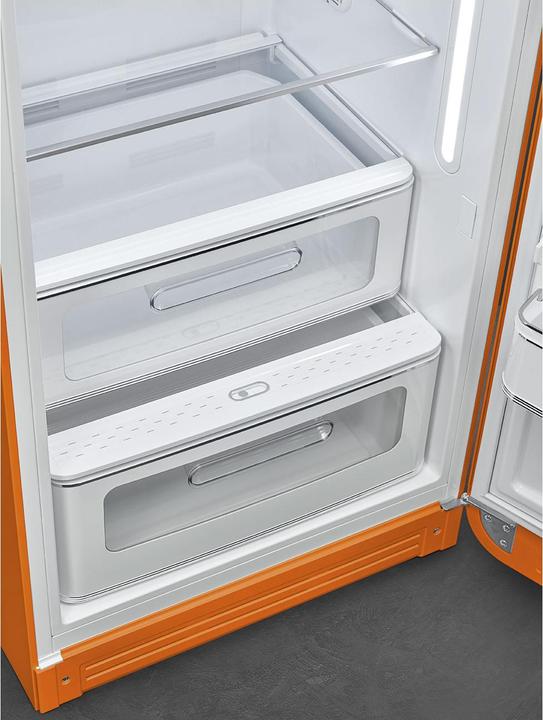Image du produit Smeg FAB28ROR6 Kühlschrank Rechtsanschlag Orange 50's Style, 2025 Modell, EEK: C (270 l)