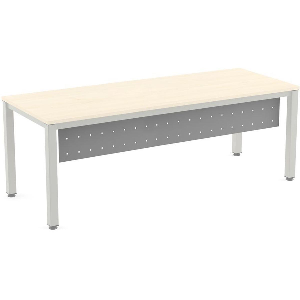 Thumbnail - Rocada, Zubehör Büromöbel, Fussraumblende für Schreibtisch Executive Metall 200cm (177x30cm) grau