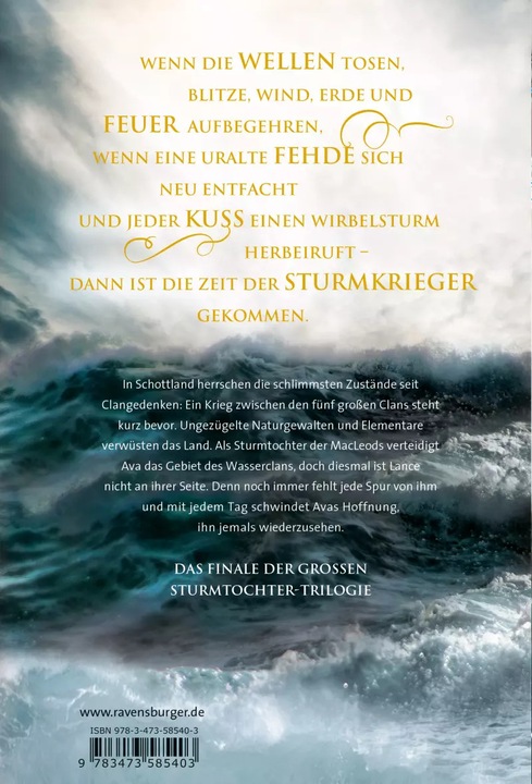 Immagine prodotto Ravensburger Sturmtochter, Band 3: Für immer vereint (Tedesco, Bianca Iosivoni, 2019)