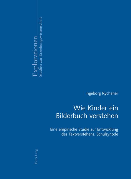 Produktbild Wie Kinder ein Bilderbuch verstehen (Deutsch, Inge Rychener, 2011)