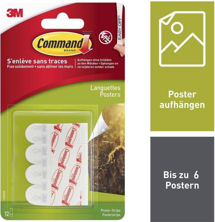 Immagine prodotto Command Strisce di poster (0.40 kg)