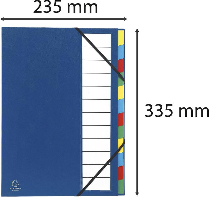 Produktbild Exacompta ORDONATOR - Ordnungsmappen A4 (A4, 1x)
