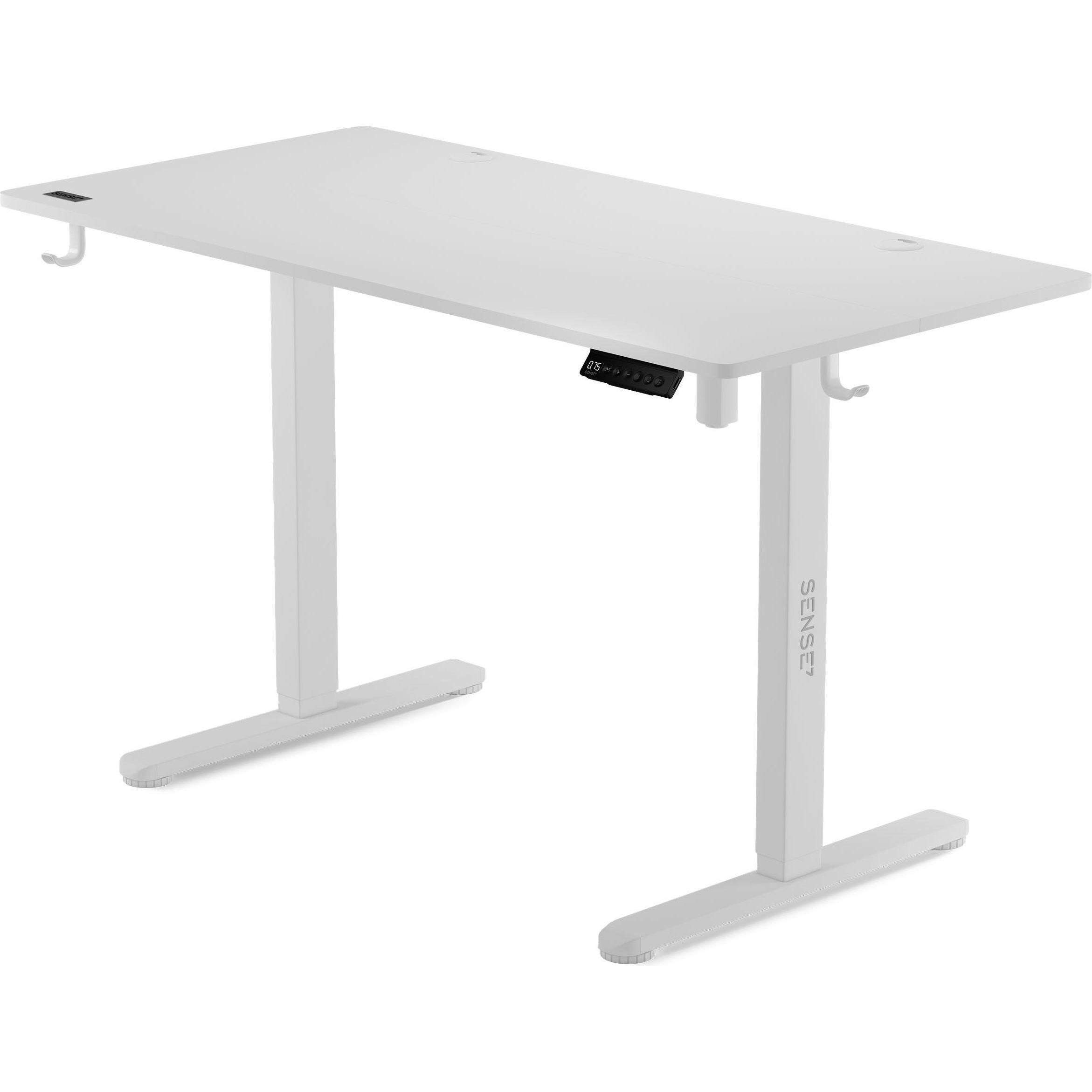 Sense7 Nojo, Gaming Tisch, Weiss