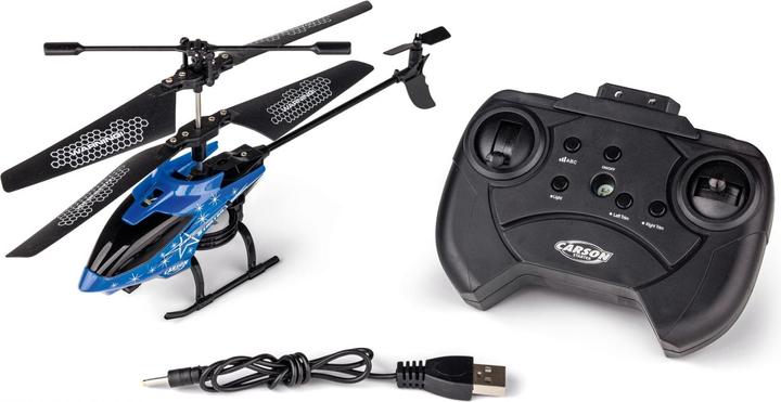 Produktbild Dickie IR Carson Helicopter Starter Tyrann 2 Kanal blau